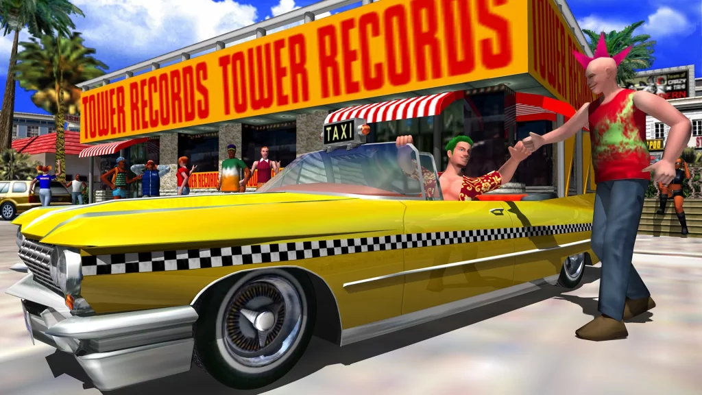 Crazy Taxi mở ra thế giới game MMO