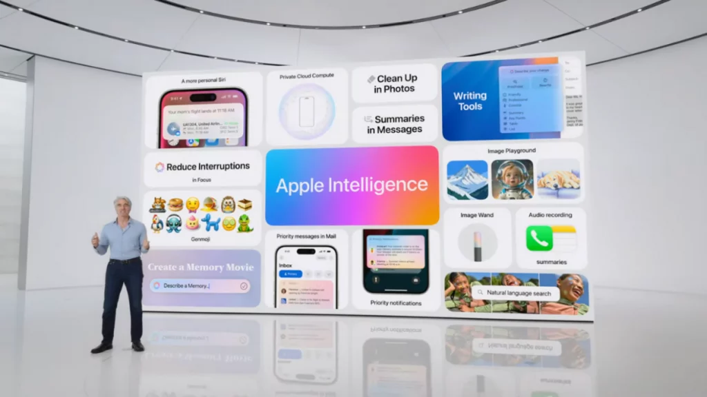 Dữ liệu Apple Intelligence